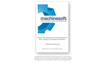 Tablet Screenshot of machinesoft.com